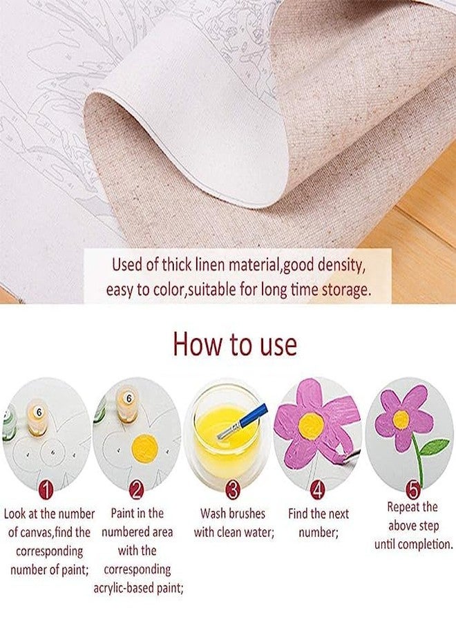 آرت بي ألوان أصابع الأطفال من ArtBee، 5 ألوان، قابلة للغسل، غير سامة، مع فرش إسفنجية (5 فرش إسفنجية مع ألوان) - Image 4